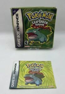 Pokemon Blattgrün Gameboy Advance Nur Verpackung & Anleitung - Bild 1 von 10