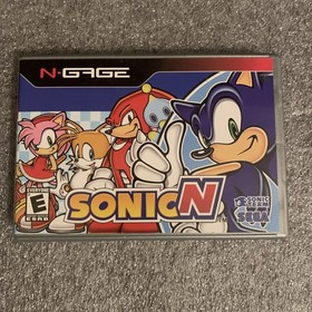 Sonic N (N-Gage 2003) US Version Complete CIB 