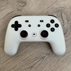 Google Stadia Controller - Clearly White - Updated to Bluetooth - Used - Good - Picture 1 of 8