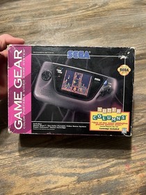 Sega Game Gear Boxed Handheld Console With Columns