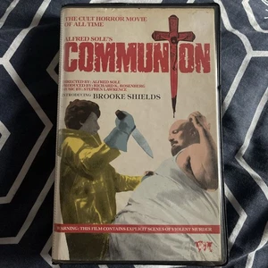 Communion Pre Cert VHS Ex Rental Big Box Video Tape VCL Horror - Bild 1 von 4
