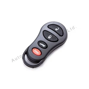 For Chrysler Jeep Dodge Grand Voyager 4 Button Remote Key Fob Alarm Case Shell - Picture 1 of 1