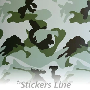 Película Adhesiva Camuflaje Bosque 1,37 x 8,00 M Adhesivo Camuflaje - Imagen 1 de 1