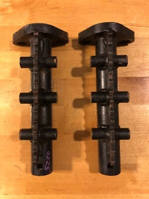 JUEGO DE ESTRIBERAS UTILERÍA YAMAHA YFZ450R YFZ450X HMF IQ RACING PIE IZQUIERDO DERECHO PRO Foto 1 de 4