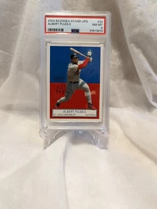 2004 Bazooka Punchout Albert Pujols  #22 - PSA 8  - Picture 1 of 2