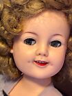 ideal shirley temple doll 1958 vinyl 19' flirty eyed