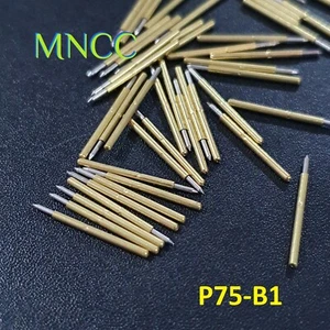 Pogo Pins P75 B1 Dia 0.74mm / 1.02mm Spring Loaded Test Probe Spear Point - Picture 1 of 8