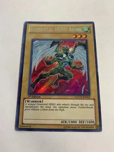 Elemental HERO Avian (Alternate Art) LCGX-EN002 Yu-Gi-Oh Legendary Collection - Picture 1 of 2