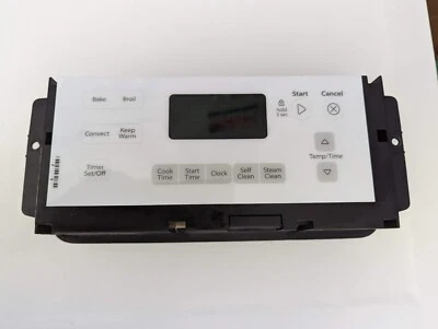 Whirlpool 30" Electric Freestanding Range Control Board W White Overlay - Imagem 1 de 2