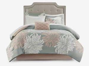 Madison Park California King Maible komplettes Bettdecken- und Baumwolllaken-Set - Bild 1 von 6