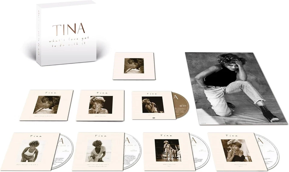 Tina Turner -Whats Love Got To Do With It Deluxe 4-CD & DVD -NEW (Remixes/Live)