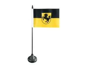 Tischflagge Deutschland Stadt Stuttgart Stuttgarter Tischfahne 10x15cm - Bild 1 von 1