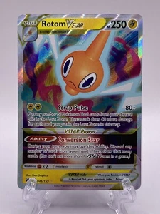 Pokémon TCG Rotom VSTAR Sword & Shield - Crown Zenith 046/159 Holo Ultra Rare LP - Picture 1 of 2