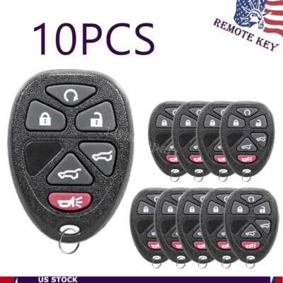 10 para Chevrolet Tahoe Suburban Traverse 2012 2013 2014 mando a distancia llavero Foto 1 de 4