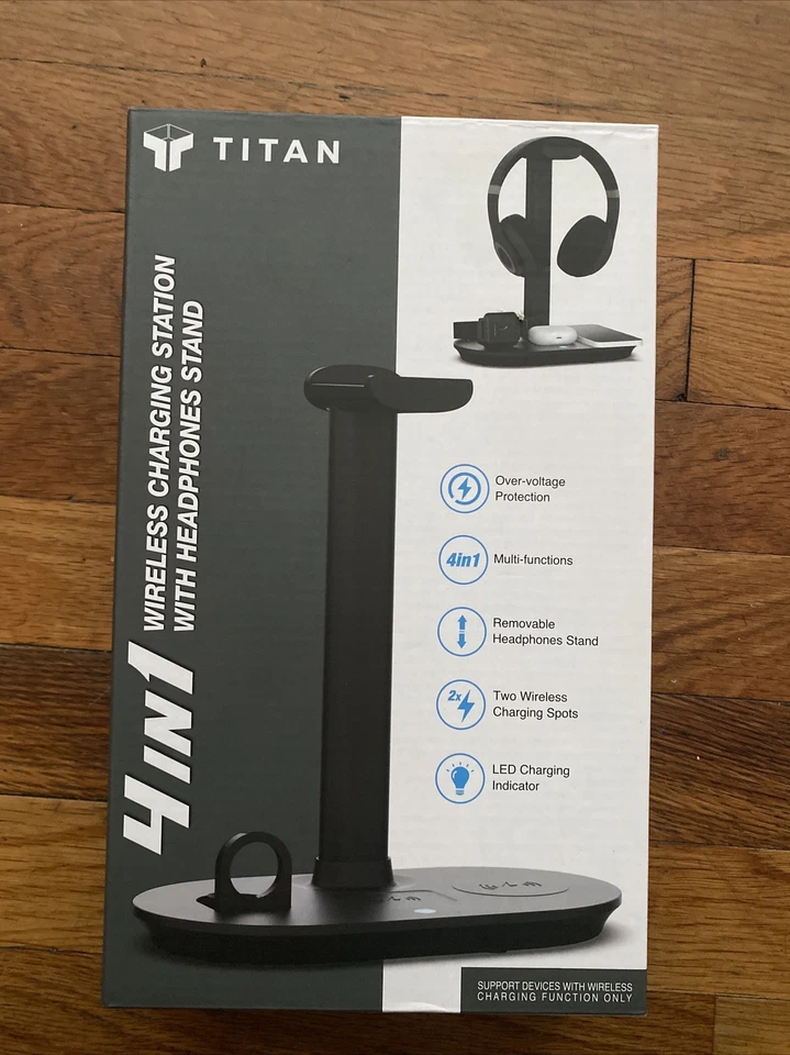 wireless charging station With Headphones Stand - Image 1 of 1