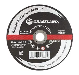 Trennscheibe, Edelstahl Trennscheibe - 7" x 1/16" x 7/8" - T41 - (5er Pack) - Bild 1 von 5