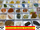 Boxed MINERALS 4x4cm Collectible - 154 DIFFERENT Minerals Mineraux