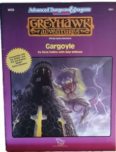 AD&D Greyhawk Adventures - Gargoyle WG9 TSR 9251 Dungeons & Dragons 1989 - Bild 1 von 3
