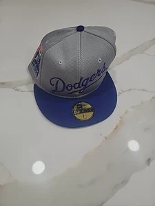 Los Angeles Dodgers Pivot Mesh 59FIFTY Fitted 60yr Anniversary Patch - Picture 1 of 7