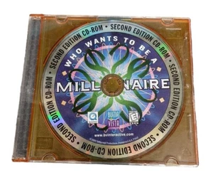 Who Wants to be a Millionaire Second Edition CD ROM PC Mac Video Game 2000 Disc - Picture 1 of 2
