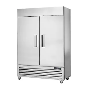 54" Commercial Freezer 44.21 Cu.ft Reach In Upright Freezer 2 Doors 8 Shelves - Picture 1 of 11