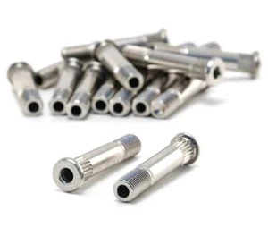 50x Hollow Kingpin, hardware per skateboard sfuso adatto a tutti i moderni skate truck - Foto 1 di 1