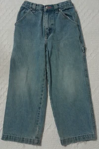Bugle Boy Carpenter Jeans Vintage Children's 7X Blue 100% Cotton - Picture 1 of 11