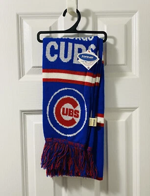 Bufanda Chicago Cubs de Forever Collectibles MLB mercancía genuina nueva con etiquetas Foto 1 de 2