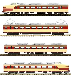 HO Gauge Tenshodo JNR 181 Series Limited Express Toki/Azusa Train Set 4-Packs H0 - Picture 1 of 24