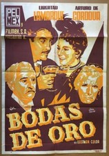 Libertad Lamarque Cordoba BODAS DE ORO R50S 28x39 Mexican Movie Poster 1525