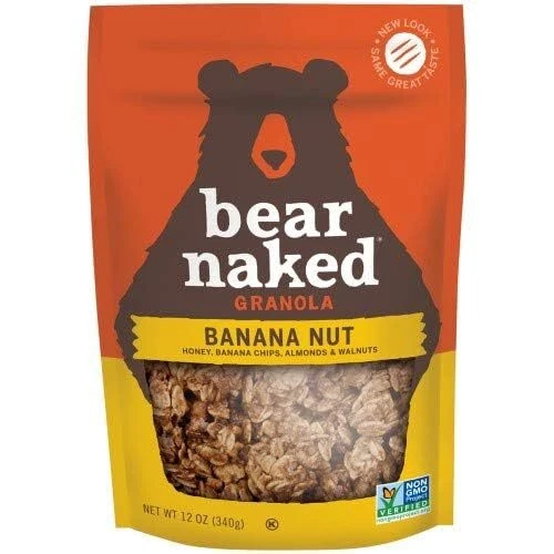 Bear Naked Banana Nut Granola 12 Onzas Paquete de 4 Deliciosos Cereales para Desayuno Foto 1 de 1