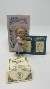 Jan Hagara Vintage 1988 "Jessica" Christmas Ornament O22337 COA /Box - Picture 1 of 5