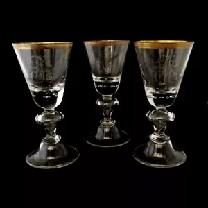 1. of 3. Cup with bell foot and punctured air beads, Josephine hut - Picture 1 of 6