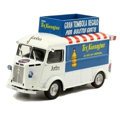 CITROEN TYPE H TRINARANJUS FOOD TRUCK Furgone 1:43 IXO SALVAT DIECAST camion - Immagine 1 di 2