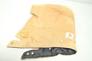 Vintage Carhartt Brown Snap On Hood Black Quilt Lined A148 211 Duck Canvas - Picture 1 of 9