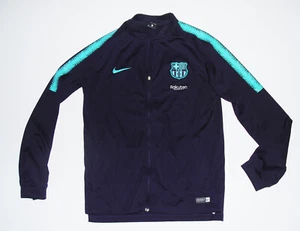 FC Barcelona Nike Sweatshirt Drill Top Full Zip Gr. Junior XL 13-15 Jahre Lila - Bild 1 von 4
