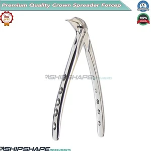 New Dental Crown Spreader Forceps Serrated Tip Surgical Splitter Remover Pliers - Bild 1 von 4