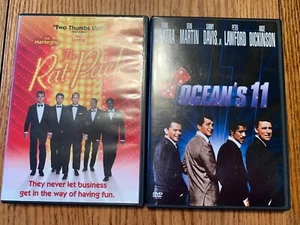 The Rat Pack DVD 1998 & Ocean’s 11 DVD Duo Sinatra, Dean Martin, Sammy Davis - Picture 1 of 13