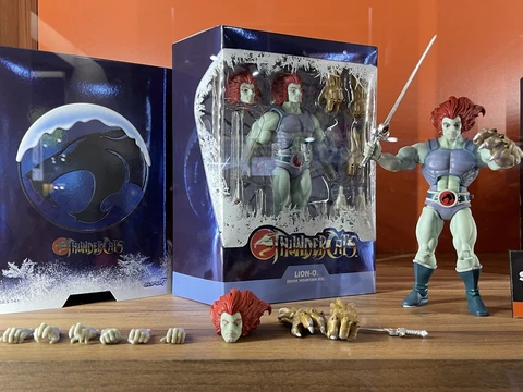 SDCC 2022 COMIC COM EXCL SUPER7 ULTIMATE THUNDERCATS LION-O HOOK MOUNTAIN ICE Cover