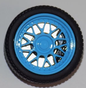 1/18 AB Models Wheels and Tires Set 18" BBS in Baby Blue AB1023 - Picture 1 of 3