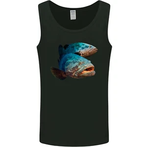 GOLIATH Peces Pesca Pescador Hombre Camiseta sin Mangas - Imagen 1 de 13