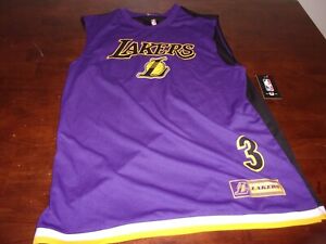 Anthony Davis NEW mens UNK Large LA Lakers NBA Jersey