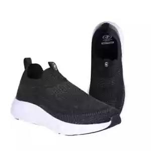 Athletic Works Men's Knit Slip-On Sneakers - Comfortable & Stylish Shoes 9 - Picture 1 of 5