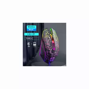 Souris sans fil Bluetooth 5.2 souris de jeu rvb souris silencieuse souris Rechar - Picture 1 of 7