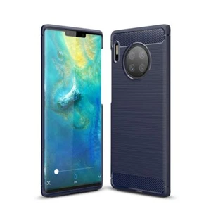 Huawei Mate 30 Pro Etui Case Komórka Cover Ochrona Etui ochronne Carbon Blue - Zdjęcie 1 z 8