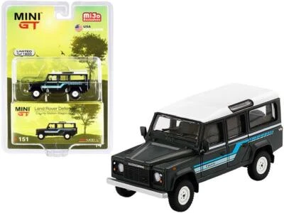 1985 Land Rover Defender Station Wagon 1:64 Car - True Scale Miniatures MGT00151 - Image 1 of 3