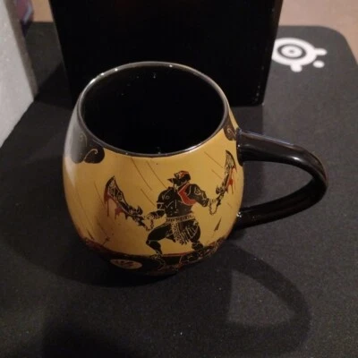 Loot Crate God Of War Vase Art Coffee Mug NEW - Image 1 of 3