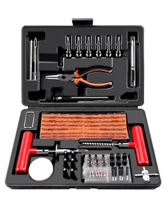 ORCISH 98-TEILIGES Reifenreparaturset, professionelles strapazierfähiges Reifensteckset, Reifenpat... - Bild 1 von 7