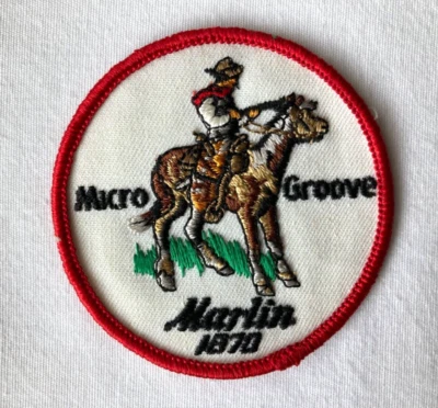 Винтажная нашивка Micro Groove Marlin 1870 - Изображение 1 из 3