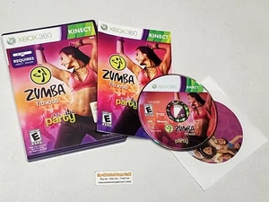 Zumba Fitness Join the Party Xbox 360 Completo En Caja Original con DVD Probado Auténtico - Imagen 1 de 1
